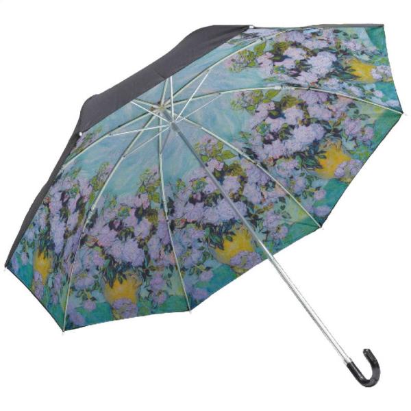 傘 日傘 ユーパワー 晴雨兼用 名画折りたたみ傘