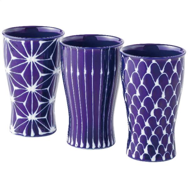 コップ 3個セット 西海陶器 波佐見焼 琉璃 smartカップトリオ