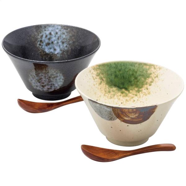 マルサン近藤 窯変 インスタン丼ペア