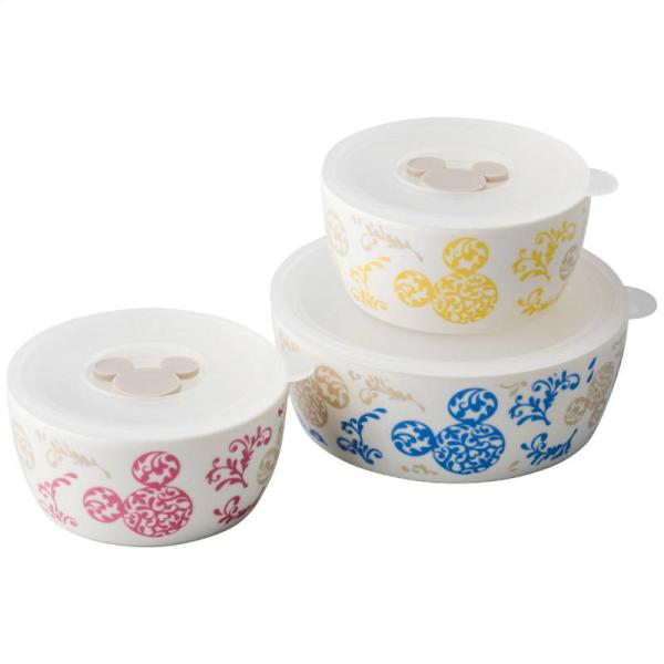 保存容器セット 食器 前畑 ディズニー レンジパック3点セット