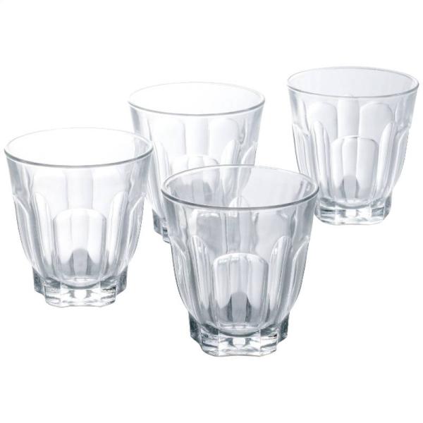 グラス コップ 岸保産業 リュミナルク アルカド オールド4客セット