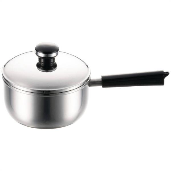 ソースパン 片手鍋 18cm ガス火 IH対応 宮崎製作所 オブジェ ソースパン