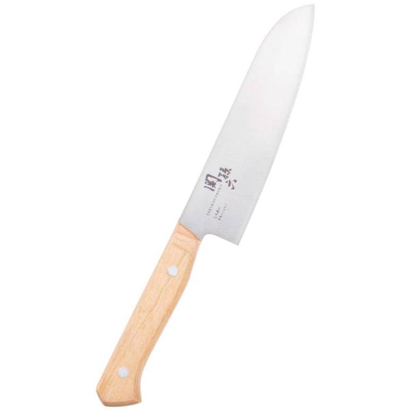三徳包丁 ステンレス単層鋼 貝印 関孫六 しらあい 三徳包丁