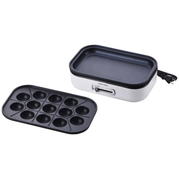 ホットプレート 1-2人用 ミニタイプ 新津興器 ホームスワン ソロホットプレート(たこ焼きプレート...
