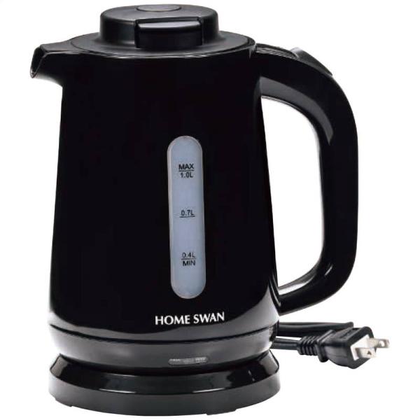 電気ケトル 1L 新津興器 ホームスワン 電気ケトル