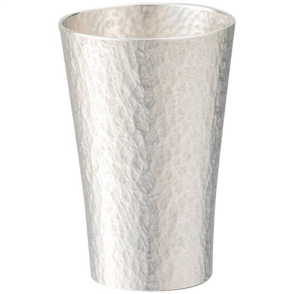 グラス コップ 錫製タンブラー225ml六花(中)