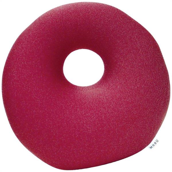 MOGU プレミアムホールクッション ワインレッド