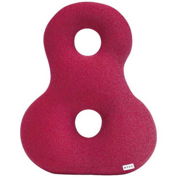 MOGU プレミアムバックサポーターエイト ワインレッド