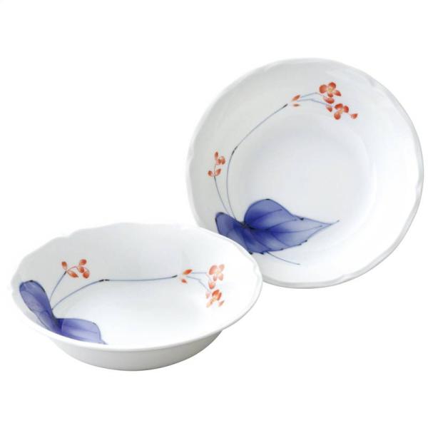 香蘭社 相思花 ペアボウル