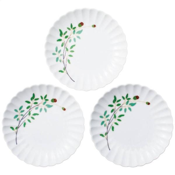 香蘭社 われもこう 三つ組銘々皿