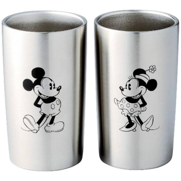 ディズニー ステンレス真空タンブラーセット300ml(ミッキー＆ミニー)