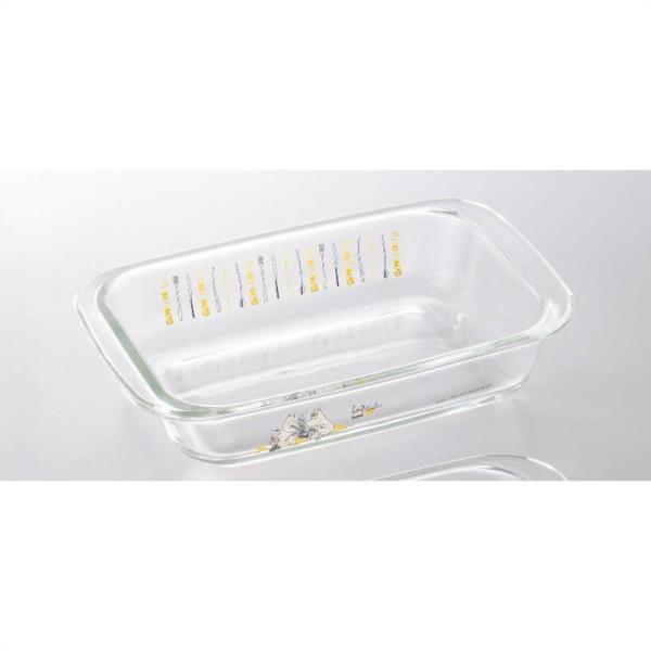 オーブン耐熱ガラス皿700ml ムーミン