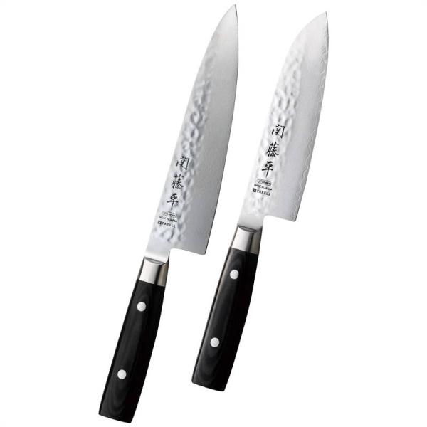 関藤平 ダマスカス鋼包丁2本セット