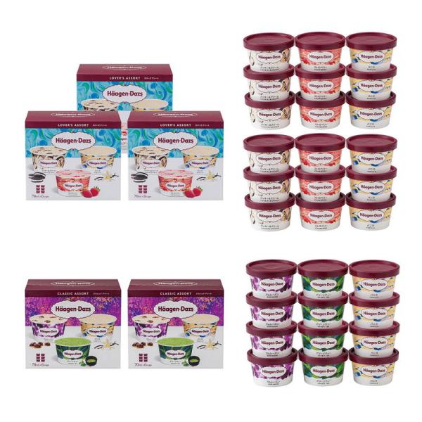 ハーゲンダッツ アソートバラエティ 詰め合わせ セット ギフト プレゼント お中元 お歳暮 内祝い