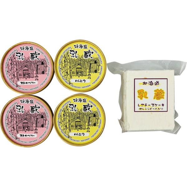 アイスとレアチーズケーキ 乳蔵 詰め合わせ セット ギフト プレゼント お中元 お歳暮 内祝い