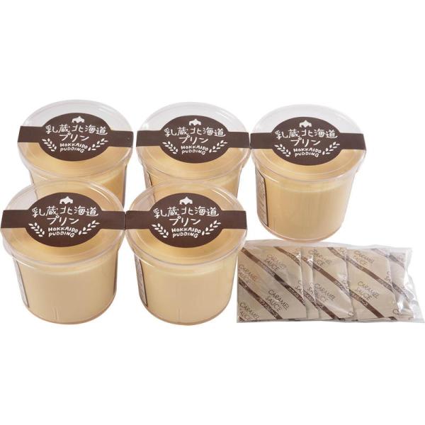 北海道なめらかプリン5個 乳蔵 詰め合わせ セット ギフト プレゼント お中元 お歳暮 内祝い