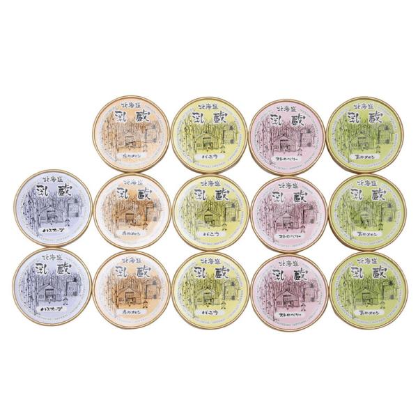 北海道アイスクリーム5種14個 乳蔵 詰め合わせ ギフト プレゼント お中元 お歳暮 内祝い