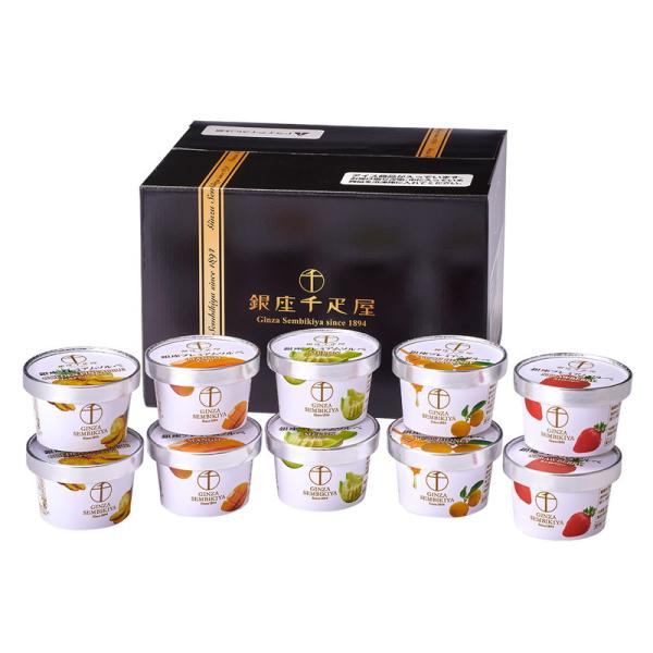 銀座プレミアムソルベ 銀座千疋屋 詰め合わせ ギフト プレゼント お中元 お歳暮 内祝い