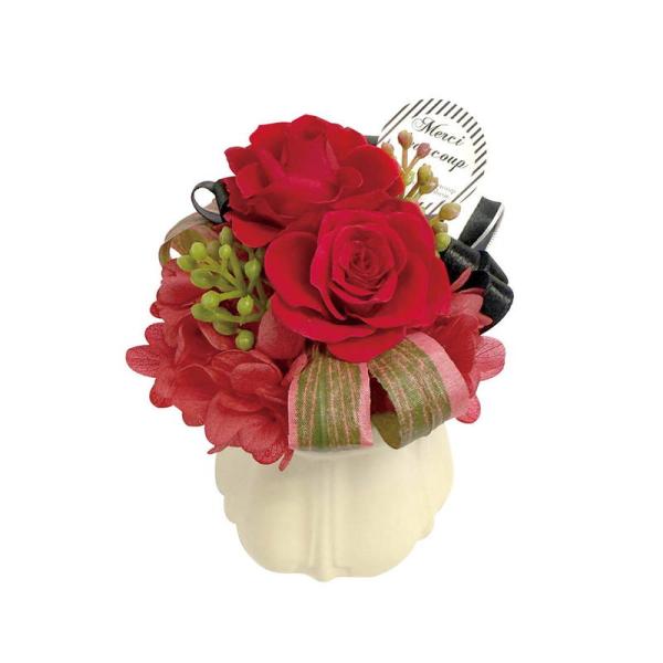母の日 ギフト 花 プリザーブドフラワーアレンジメント パルフェ レッド