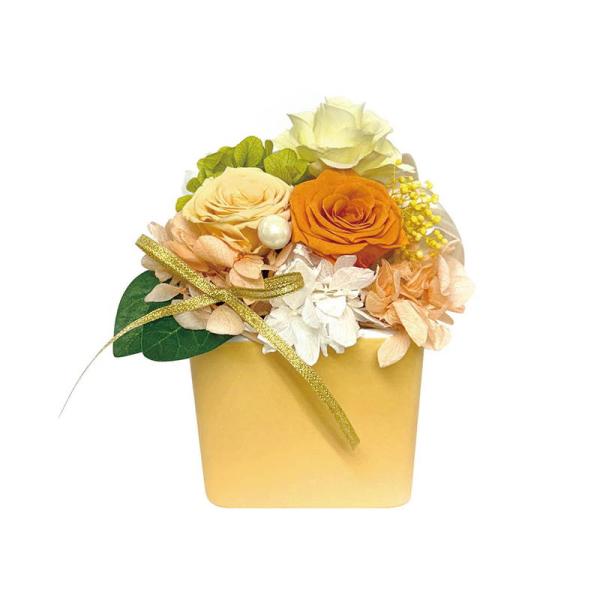 母の日 ギフト 花 ギフトアレンジメント エクラン オレンジ