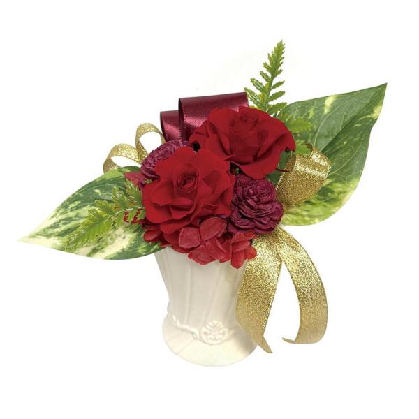 母の日 ギフト 花 ギフトアレンジメント プラージュ レッド