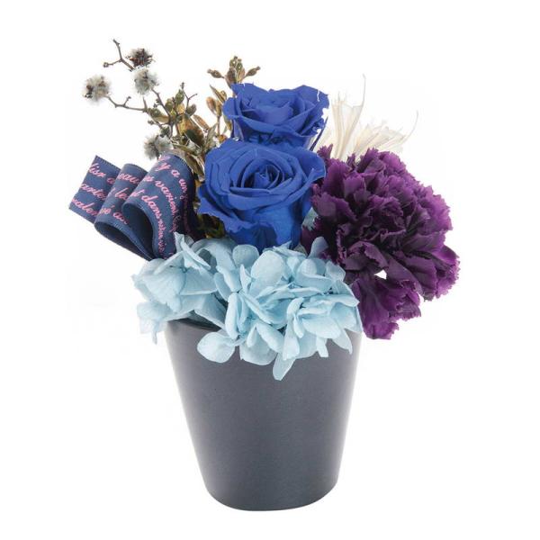 母の日 ギフト 花 プリザーブドフラワー フルールスーリル ブルー
