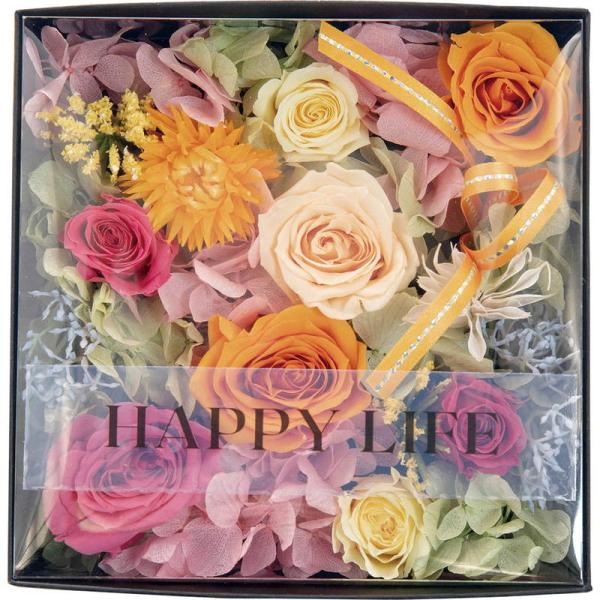 母の日 ギフト 花 プリザーブドフラワー フルールアンヴォーグ カラフル