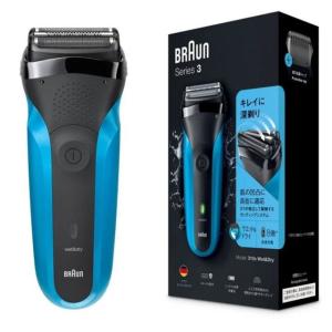 髭剃り 電気シェーバー 男性用 メンズシェーバー 電動ひげそり ひげ剃り ブラウン Braun シリーズ3 充電式｜カナエミナ