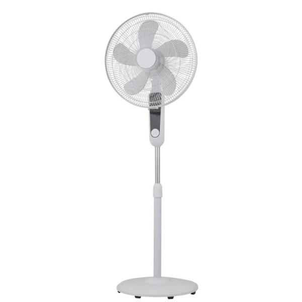 フロア扇風機 背が高い ハイポジション DCモーター 羽根径40cm 羽根5枚 大風量 リモコン付き...