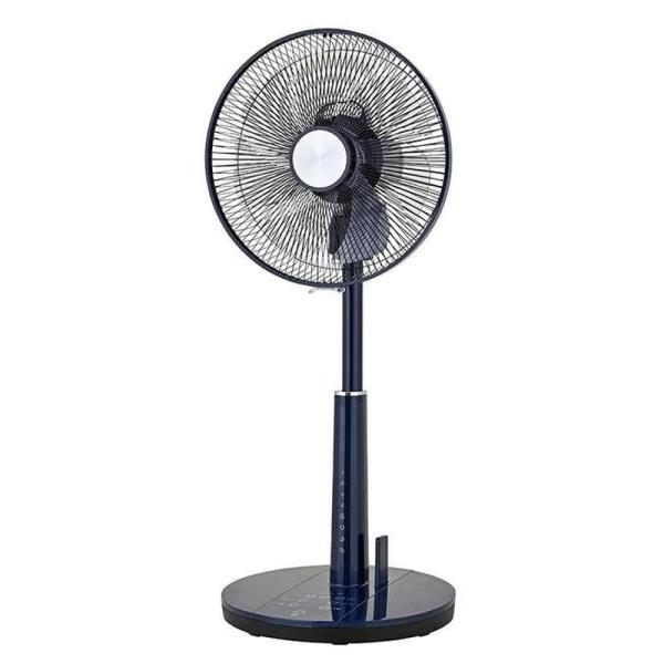 扇風機 DCモーター リビング扇風機 羽根径30cm 羽根7枚 風量9段階切替 リモコン付き GF-...