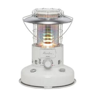 トヨトミ 対流式 石油ストーブ レインボー ランタン型 灯油 暖房機器 木造7畳 最大9畳 4.9Lタンク RL-2524 ホワイト
