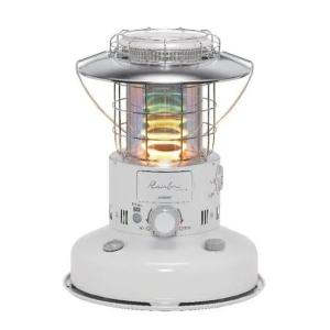 トヨトミ 対流式 石油ストーブ レインボー ランタン型 灯油 暖房機器 木造7畳 最大9畳 4.9Lタンク RL-G2524 ホワイト