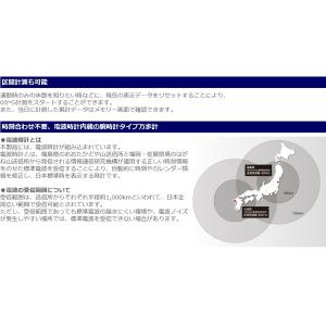 万歩計 歩数計 腕時計型 電波時計 山佐 生活...の詳細画像5