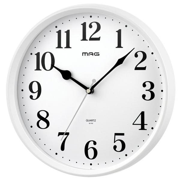 壁掛け時計 掛時計 ウォールクロック アナログ シンプル 連続秒針 直径28cm
