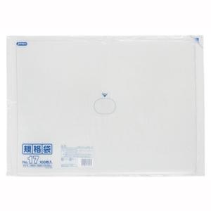 ポリ袋 ビニール袋 LD 規格袋 17号 0.030mm厚 100枚×5セット 透明