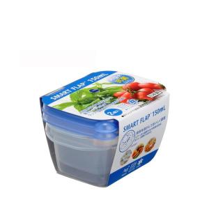 パックスタッフ ジャストロック 食品保存容器 長方形 L ( 4個入