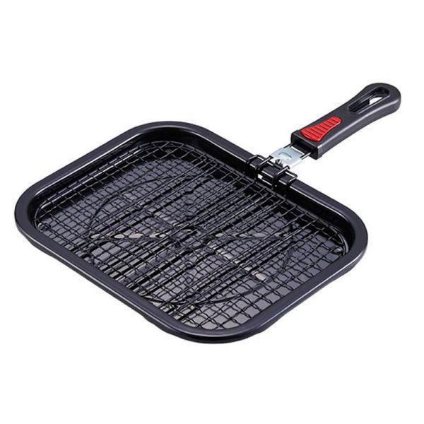 魚焼き機 魚焼き網 マルチロースター 魚焼き器 グリル フライパン ガス火 IH100/200V対応...