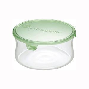 iwaki（イワキ） 保存ガラス容器 耐熱ガラス 蓋付き 丸型 1.3L iwaki