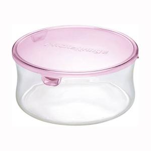 iwaki（イワキ） 保存ガラス容器 耐熱ガラス 蓋付き 丸型 1.3L iwaki