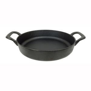 スキレット 15cm IH対応 鉄鋳物製 2点セット 両手鍋/蓋付き 網付き