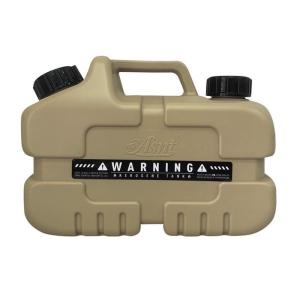 【完了】灯油タンク 灯油缶 灯油ポリタンク 5L キャンプ アウトドア 消防法適合品 日本製 2024年限定生産 おしゃれ スモークカラー サンドベージュ