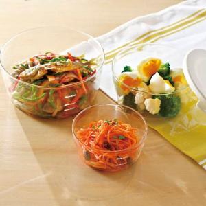パイレックス フタつき耐熱ガラスボウル 17×10cm 1.0L×3個セット Pyrex