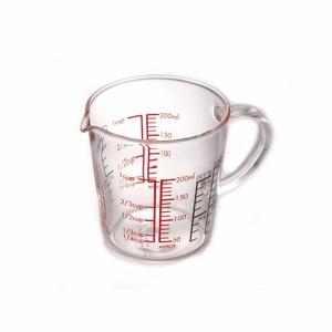 計量カップ メジャーカップ ワイド 200ml 耐熱ガラス製 ハリオ 日本製｜カナエミナ