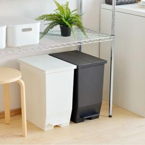 ニトリ（NITORI） RGダストワゴン(30L ブラックツイン) ゴミ箱 ごみ箱