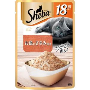 マースジャパン キャットフード 猫用 おやつ シーバ リッチ 18歳以上 お魚にささみ添え 35g