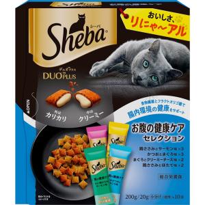 マースジャパン キャットフード 猫用 おやつ シーバ デュオプラス お腹の健康ケアセレクション 200g