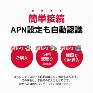 韓国SIM 3日間(72時間) SIMカード ...の詳細画像3