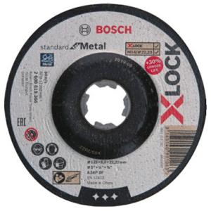 ボッシュ X-LOCK 切断砥石 1枚入 2 608 619 366 スタンダード 鉄用 オフセット型 2608619366 外径125mm 厚さ6.0mm 寿命と耐久性が向上 BOSCH