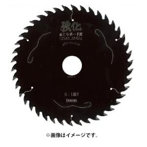 在庫 ネコポス可 アイウッド 強化 石こうボード用 チップソー 97291 商品コード610593 ブラックフッ素コーティング 6:1組刃 サイズ125×1.3×42P IWOOD