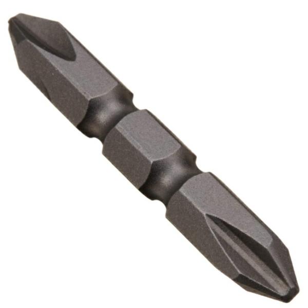 (HiKOKI) 両頭プラスビット マグネット付 983005 No.2 全長45mm ハイコーキ ...